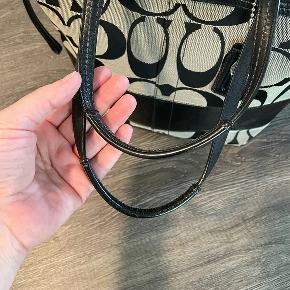 Coach Monogram Tote - Picture 6 of 13